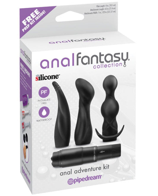 Doll Authority Anal Products Anal Fantasy Collection Anal Adventure Kit - Black