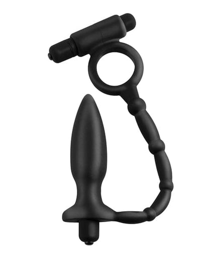 Doll Authority Anal Products Anal Fantasy Collection Ass Kicker W-cockring - Black