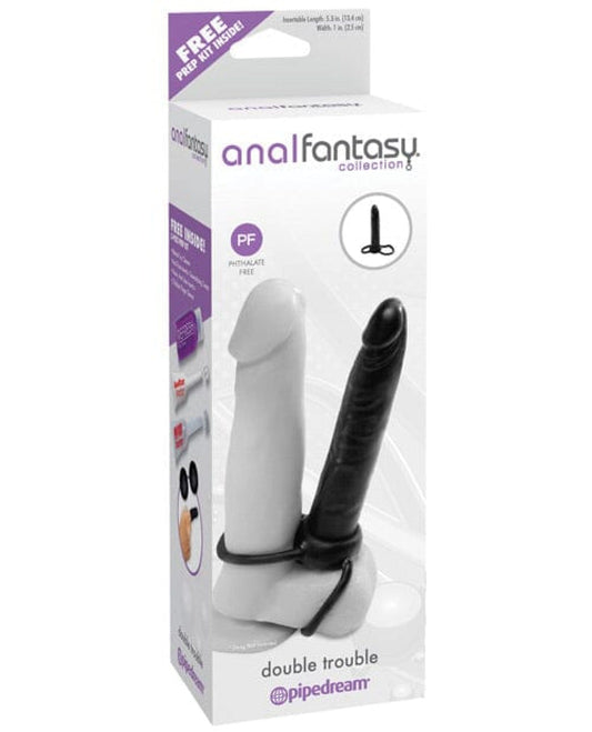 Doll Authority Anal Products Anal Fantasy Collection Double Trouble - Black