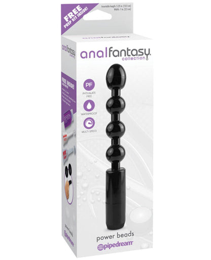 Doll Authority Anal Products Anal Fantasy Collection Power Beads - Black
