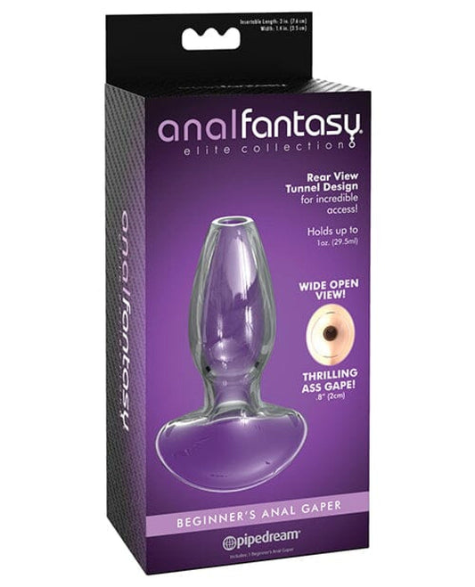 Doll Authority Anal Products Beginners Anal Fantasy Ellite Anal Glass Gaper - Clear