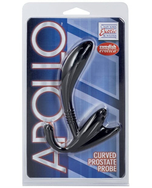 Doll Authority Anal Products Black Apollo Curved Prostate Probe