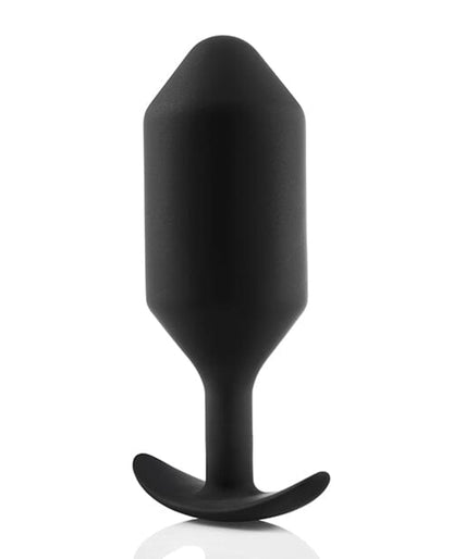 Doll Authority Anal Products B-vibe Weighted Snug Plug 6 - 515 G Black