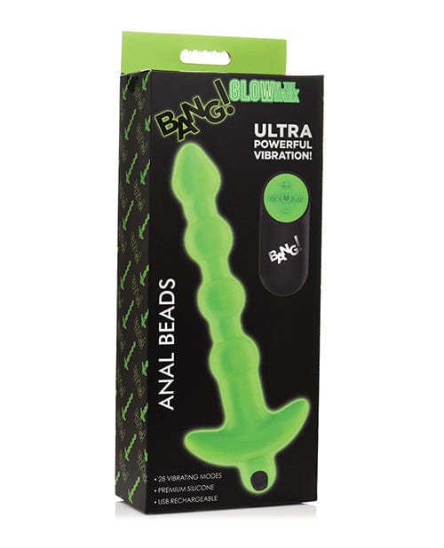 Doll Authority Anal Products Bang! Glow in the Dark 28X Remote Controlled Anal Beads