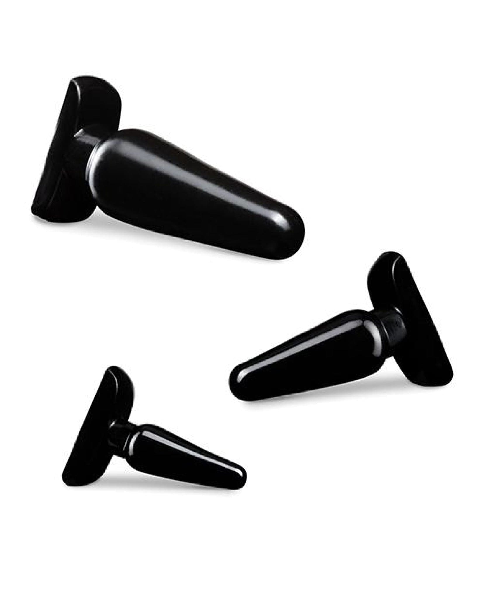 Doll Authority Anal Products Blush Anal Adventures Basic Plug Kit - Black