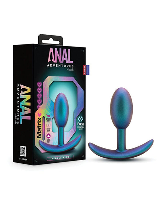 Doll Authority Anal Products Blush Anal Adventures Matrix Nebula Plug - Turquoise