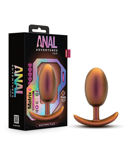 Doll Authority Anal Products Blush Anal Adventures Matrix Neutron Plug - Copper