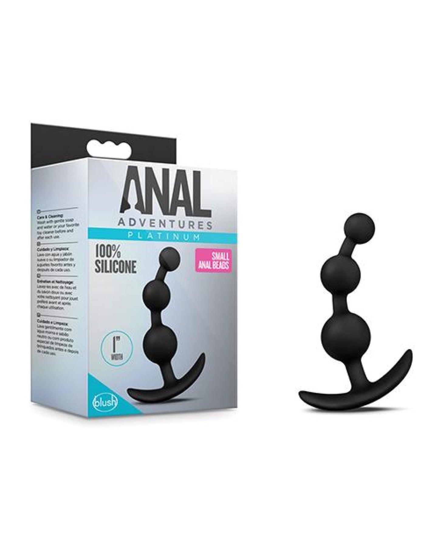 Doll Authority Anal Products Blush Anal Adventures Small Beads - Black