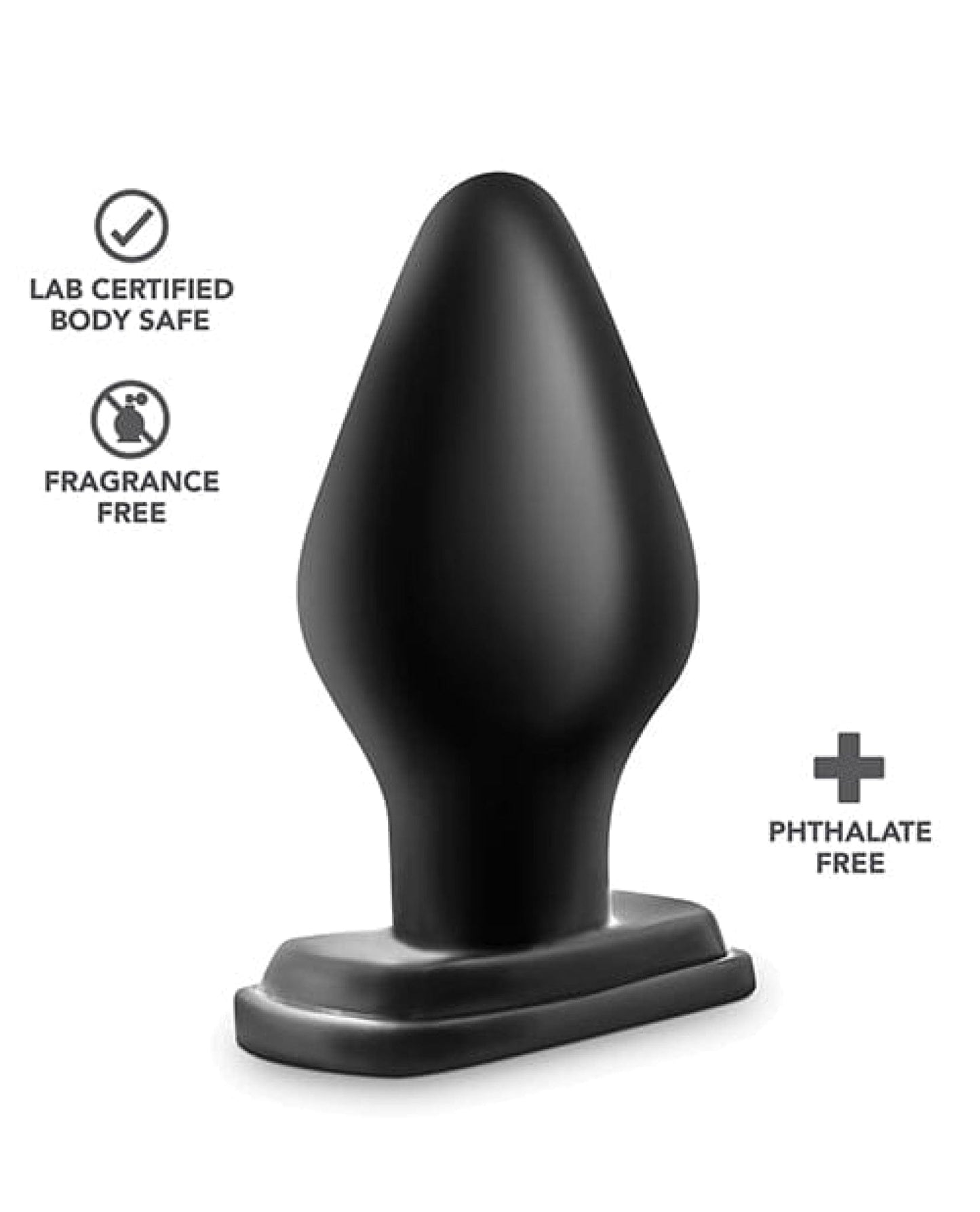Doll Authority Anal Products Blush Anal Adventures Xxl Plug - Black