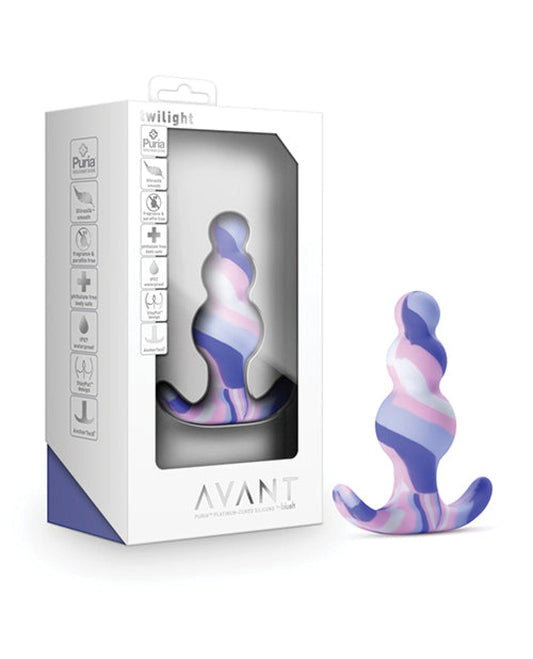 Doll Authority Anal Products Blush Avant Twilight Silicone Plug - Blue