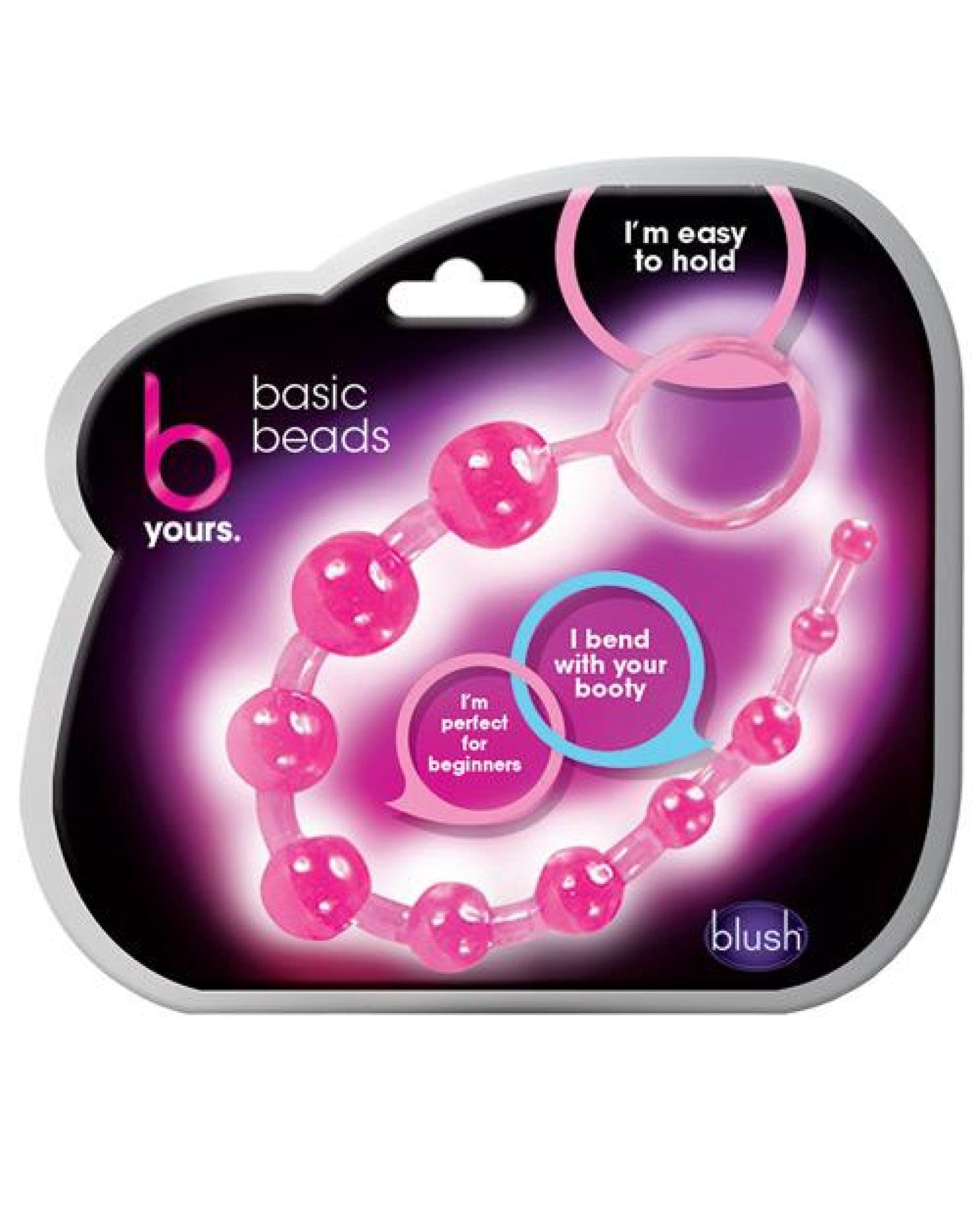 Doll Authority Anal Products Pink Blush B Yours Basic Anal Beads
