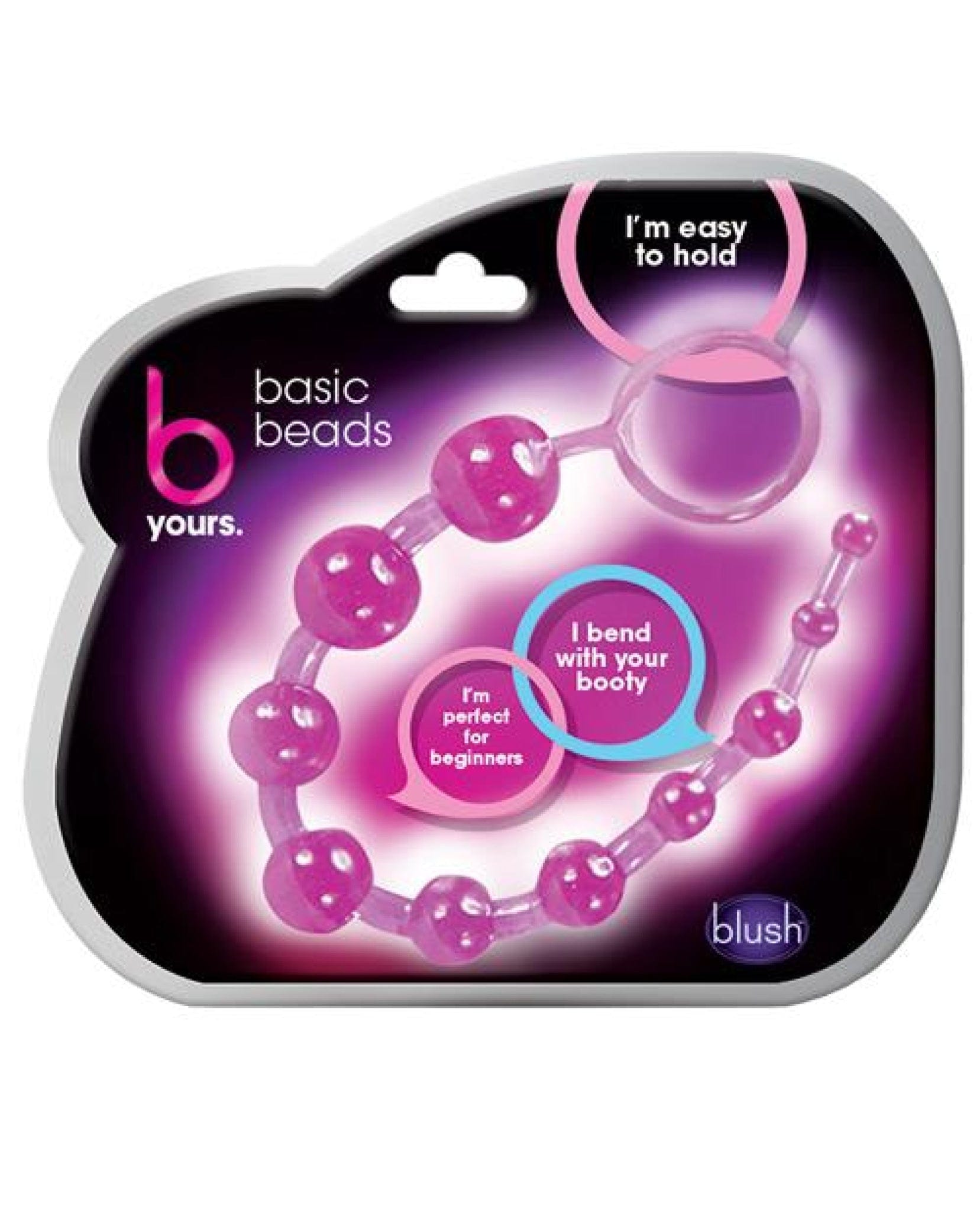 Doll Authority Anal Products Purple Blush B Yours Basic Anal Beads