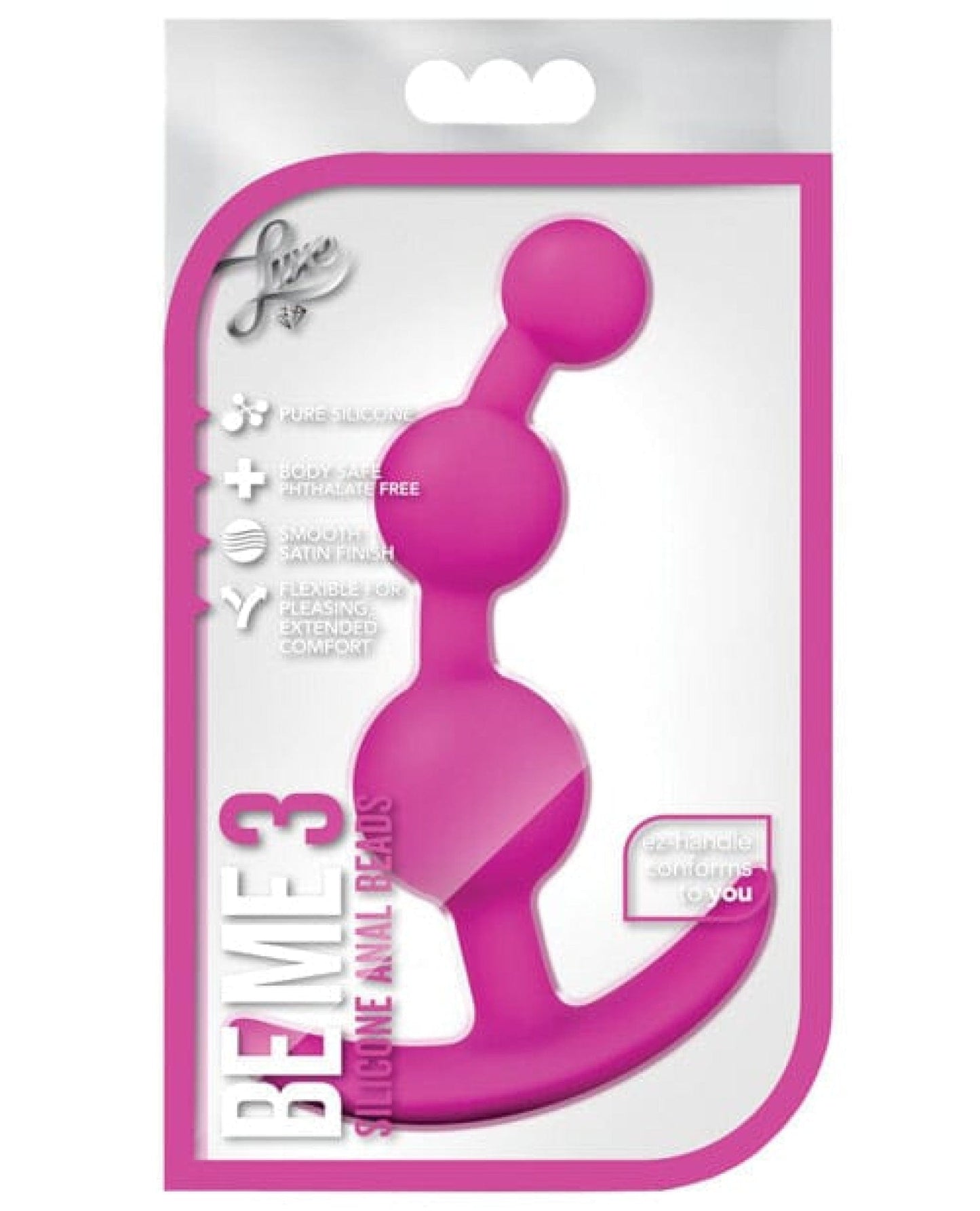 Doll Authority Anal Products Fuchsia Blush Luxe Be Me 3