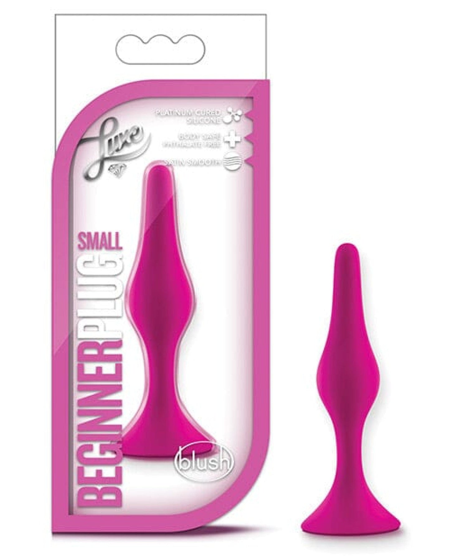 Doll Authority Anal Products Pink / Small Blush Luxe Beginner Plug Small