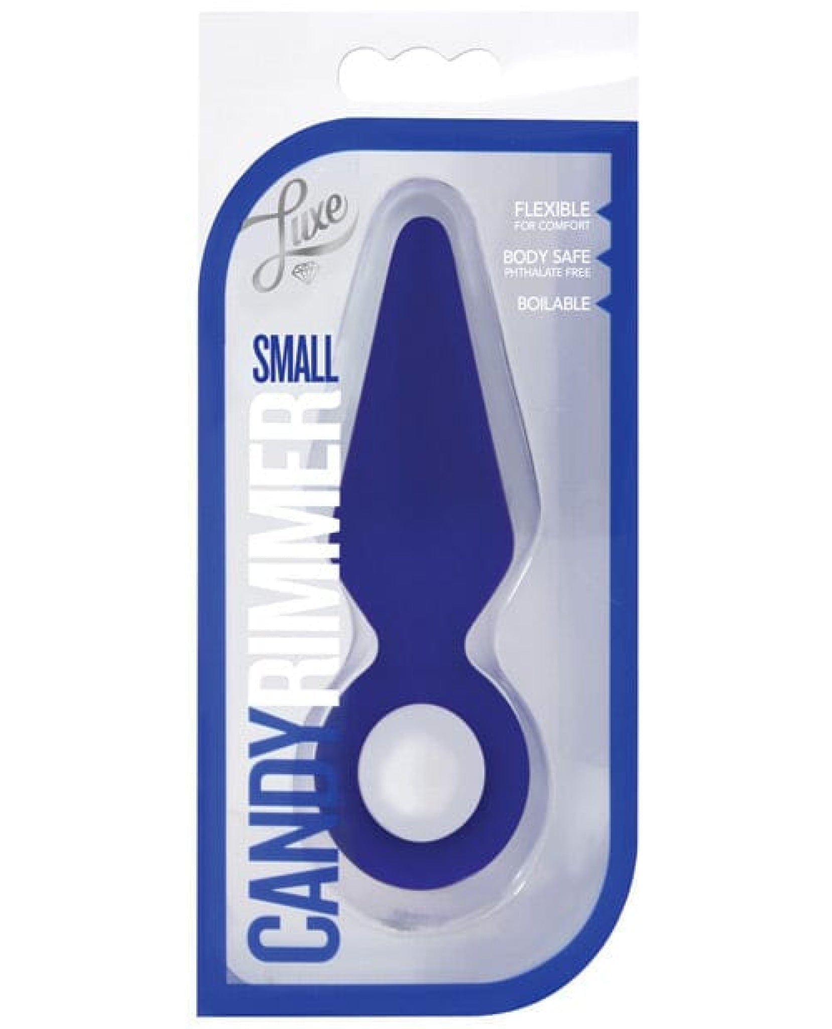 Doll Authority Anal Products Indigo / Small Blush Luxe Candy Rimmer Plug