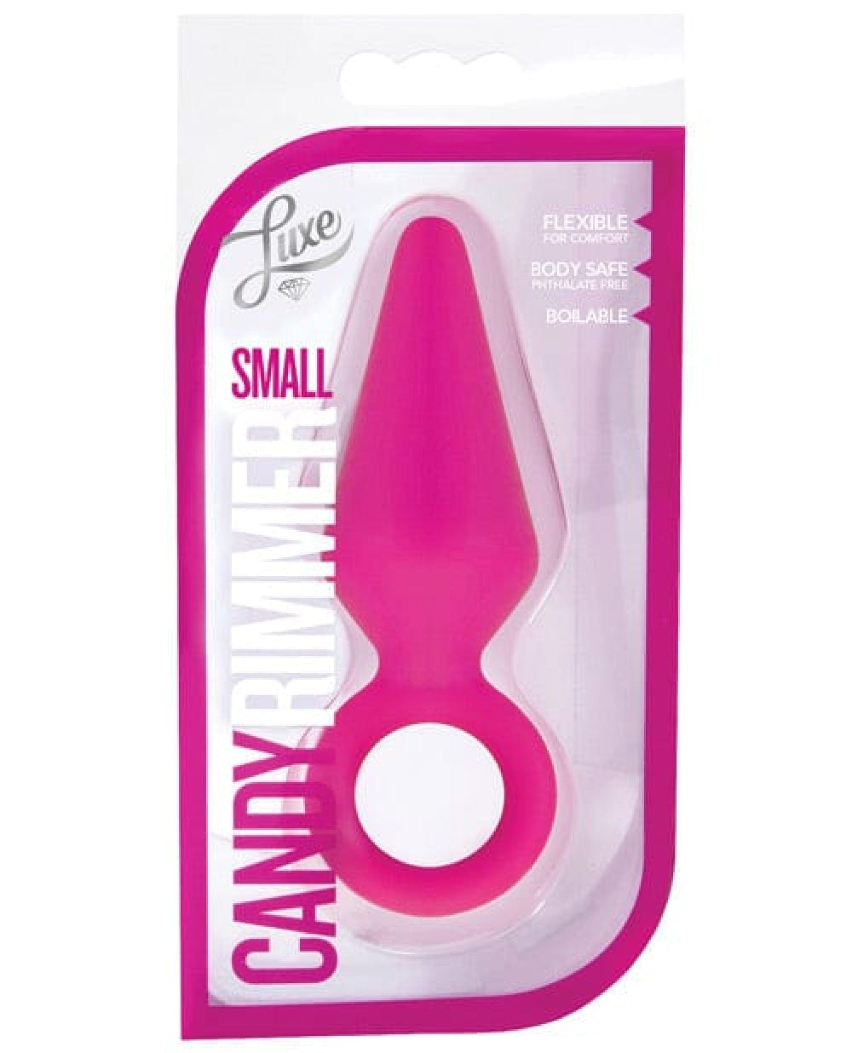 Doll Authority Anal Products Fuchsia / Small Blush Luxe Candy Rimmer Plug