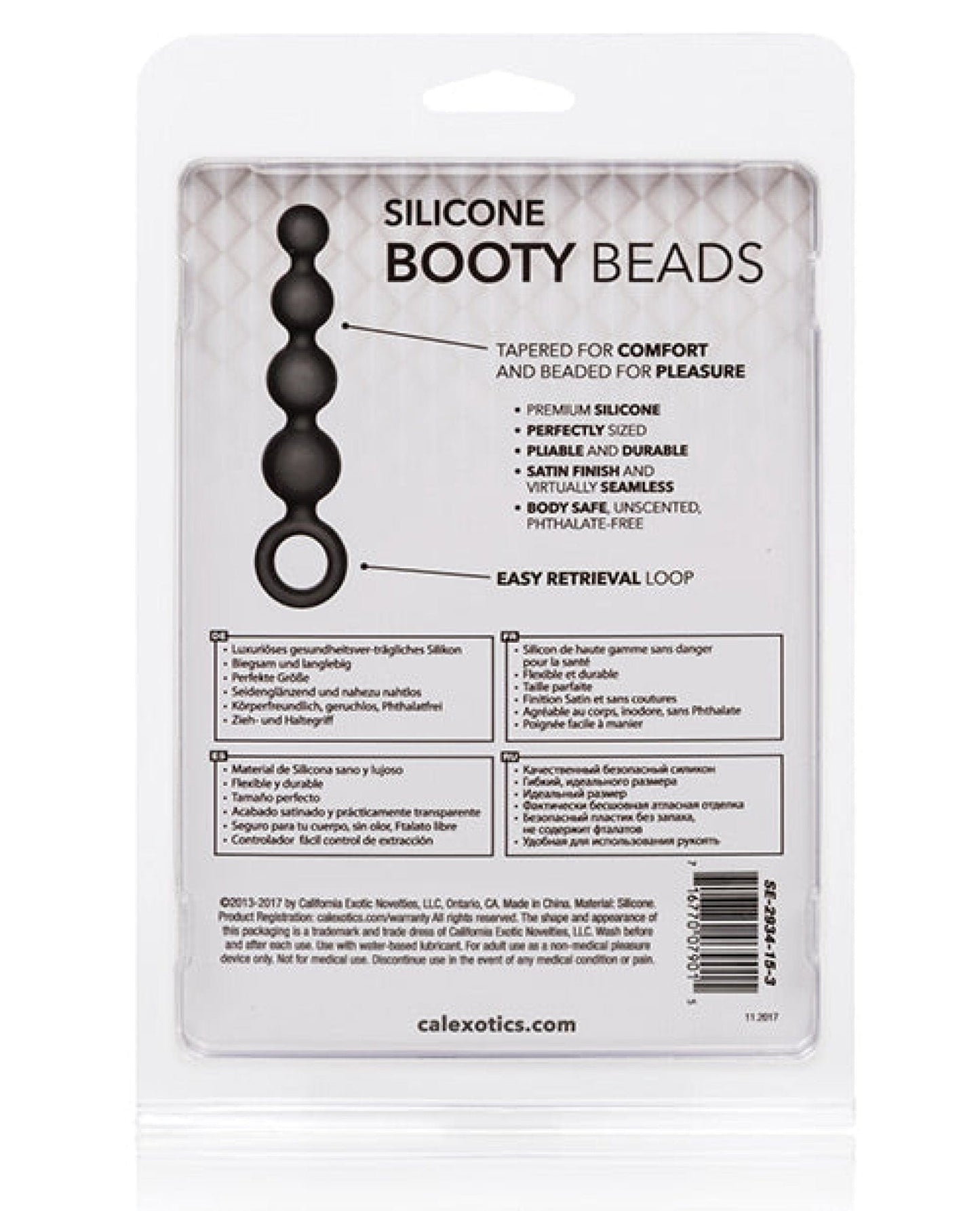 Doll Authority Anal Products Calexotics Silicone Booty Beads