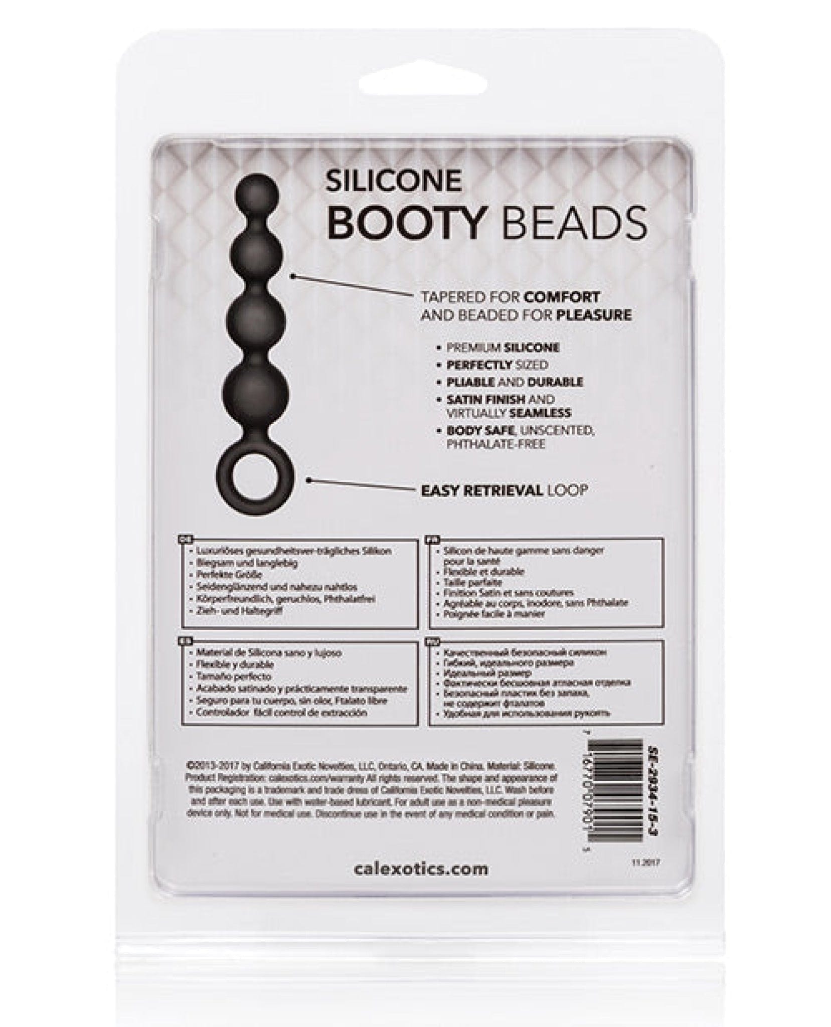 Doll Authority Anal Products Calexotics Silicone Booty Beads