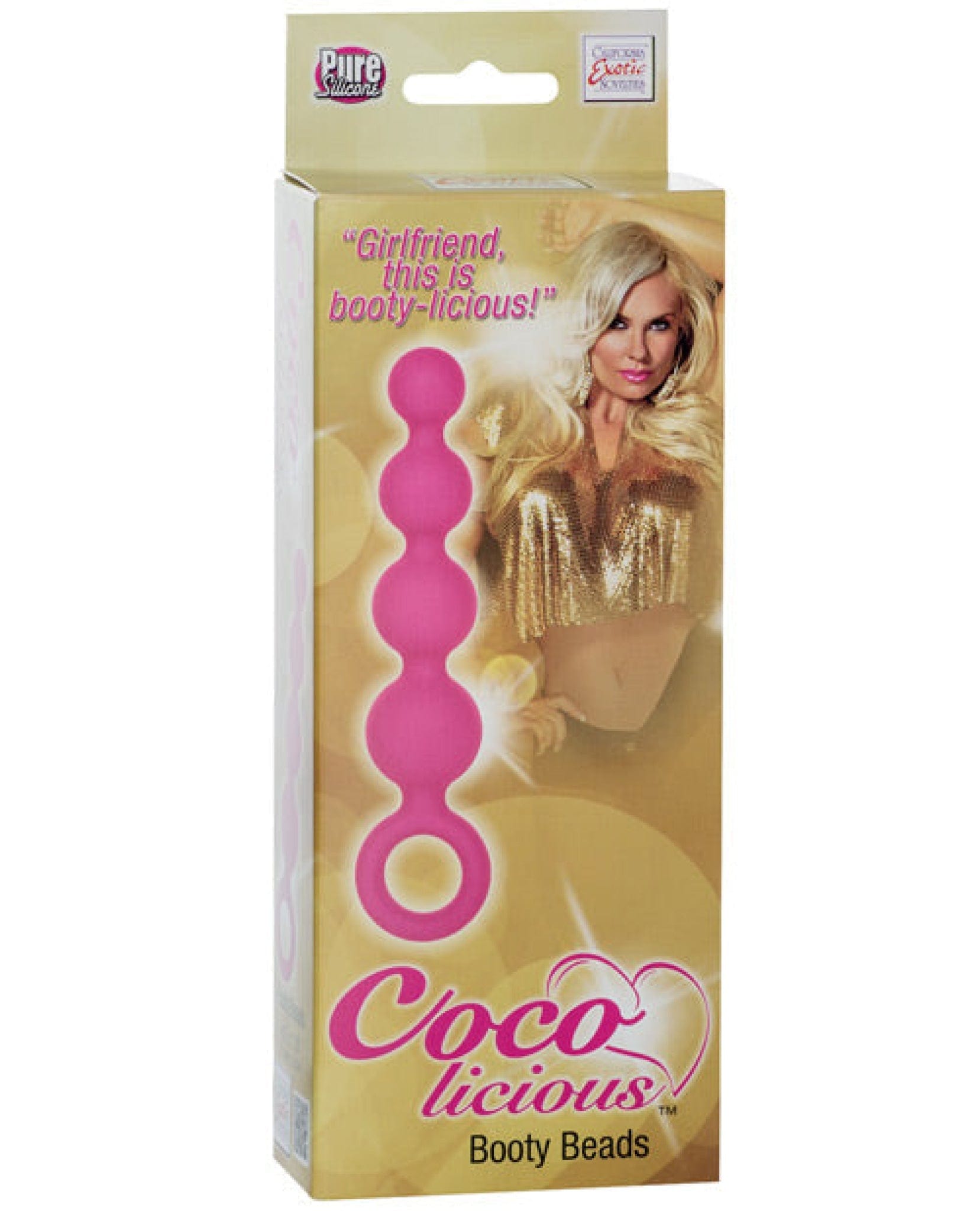 Doll Authority Anal Products Pink Calexotics Silicone Booty Beads