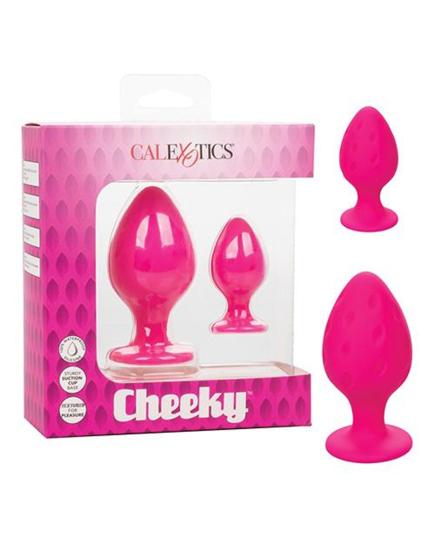 Doll Authority Anal Products Pink Cheeky Butt Plug