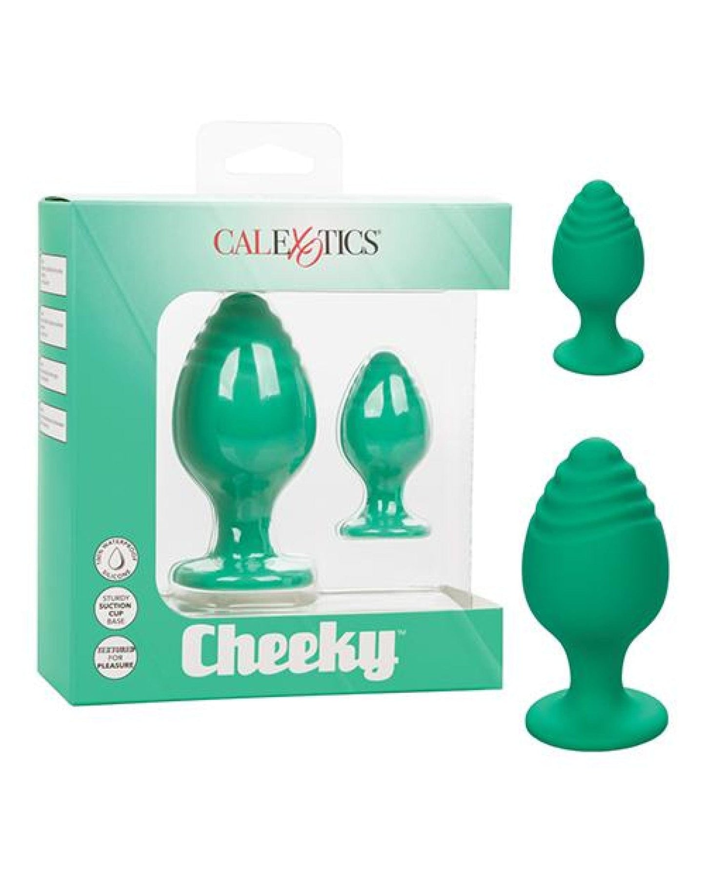 Doll Authority Anal Products Green Cheeky Butt Plug