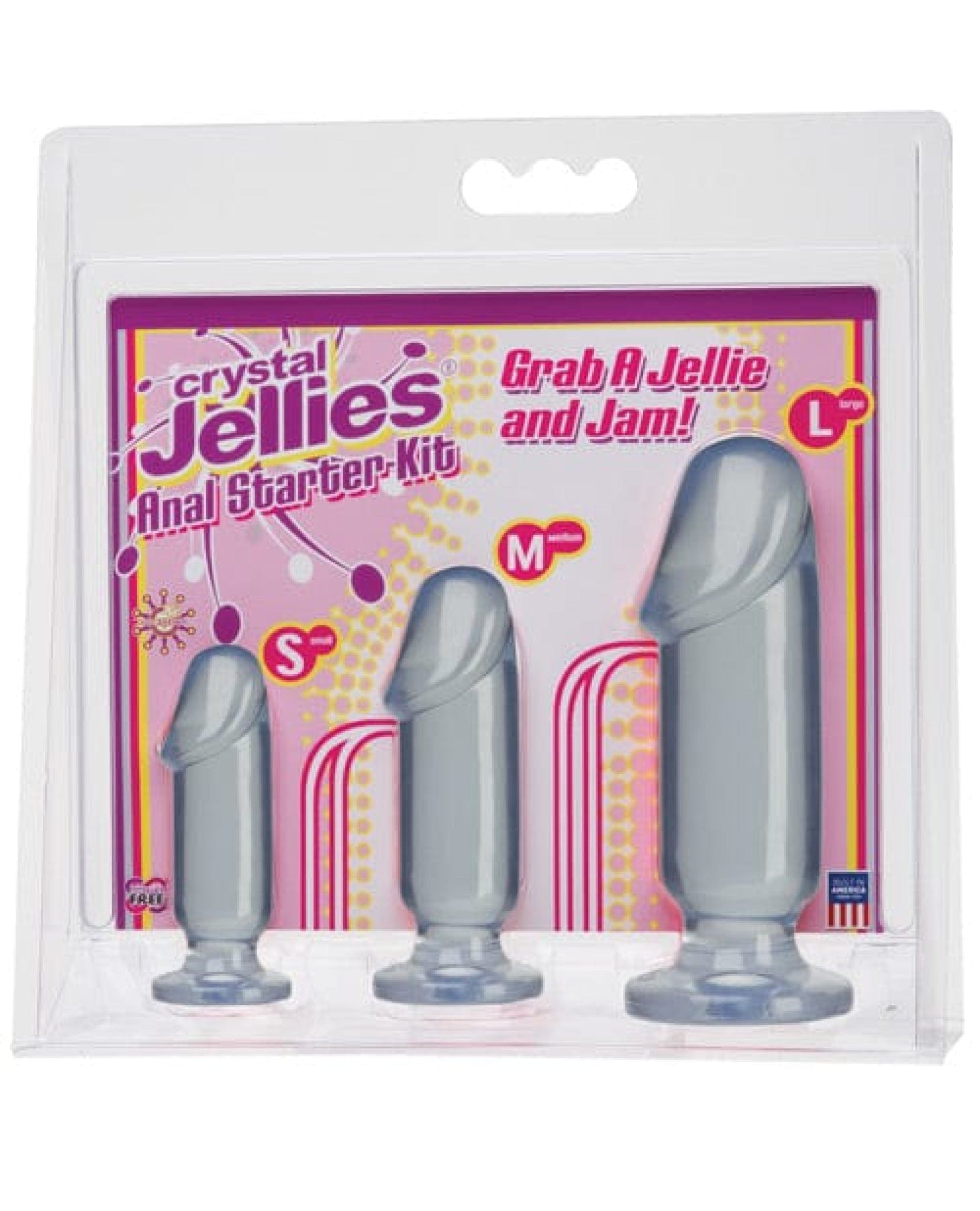 Doll Authority Anal Products Clear Crystal Jellies Anal Starter Kit