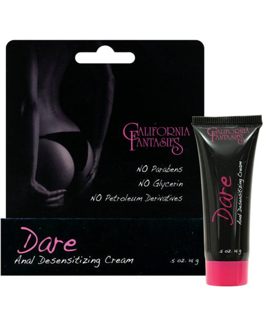 Doll Authority Anal Products Dare Anal Desensitizing Cream - .5 Oz Tube Boxed