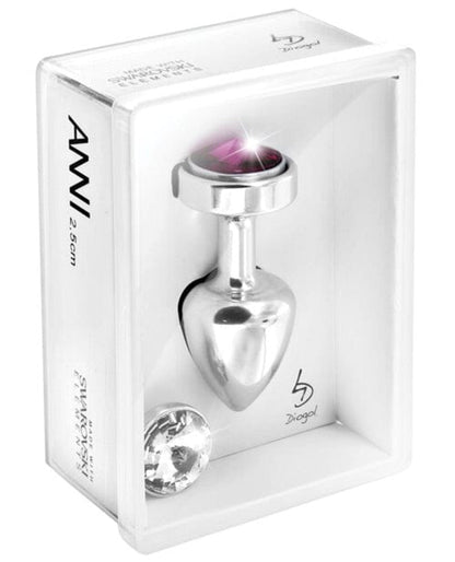 Doll Authority Anal Products 25 Mm Diogol Anni Magnetic Stone - Clear/red