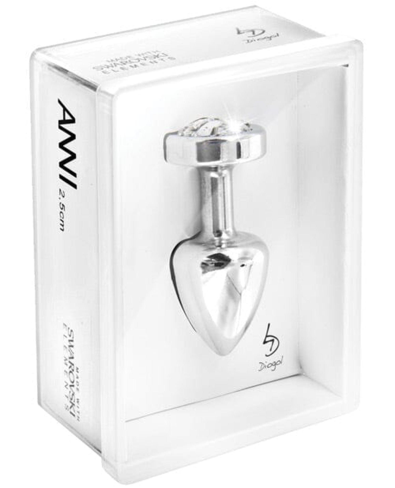 Doll Authority Anal Products Silver Diogol Anni R Clover T1 Cristal - 25mm