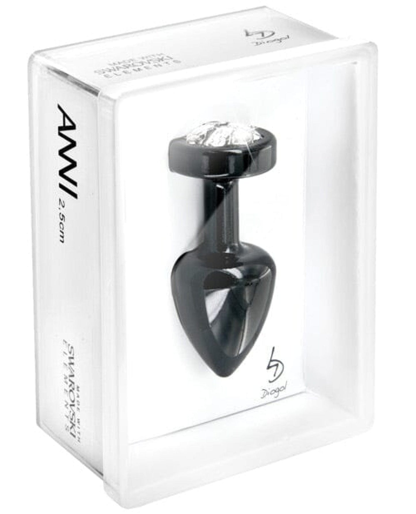 Doll Authority Anal Products Black Diogol Anni R Clover T1 Cristal - 25mm