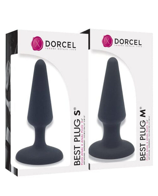 Doll Authority Anal Products Dorcel Best Plug Starter Kit S-m - Black