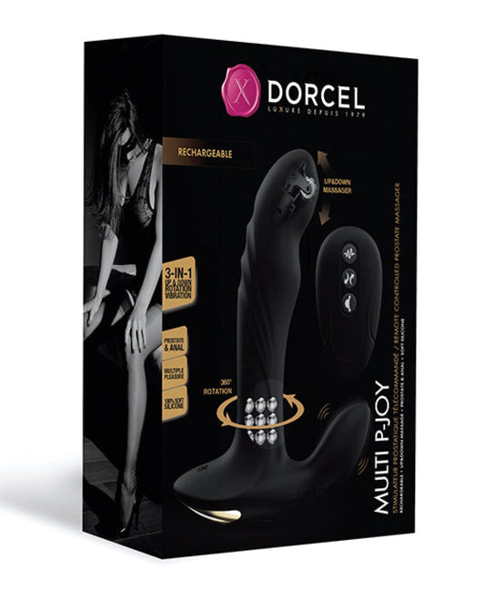 Doll Authority Anal Products Dorcel P-joy Double Action Prostate Massager - Black