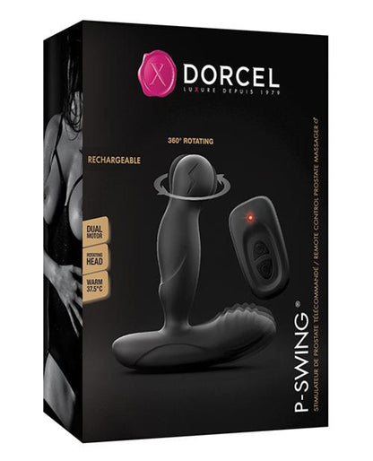 Doll Authority Anal Products Dorcel P-swing Twisting Prostate Massager - Black