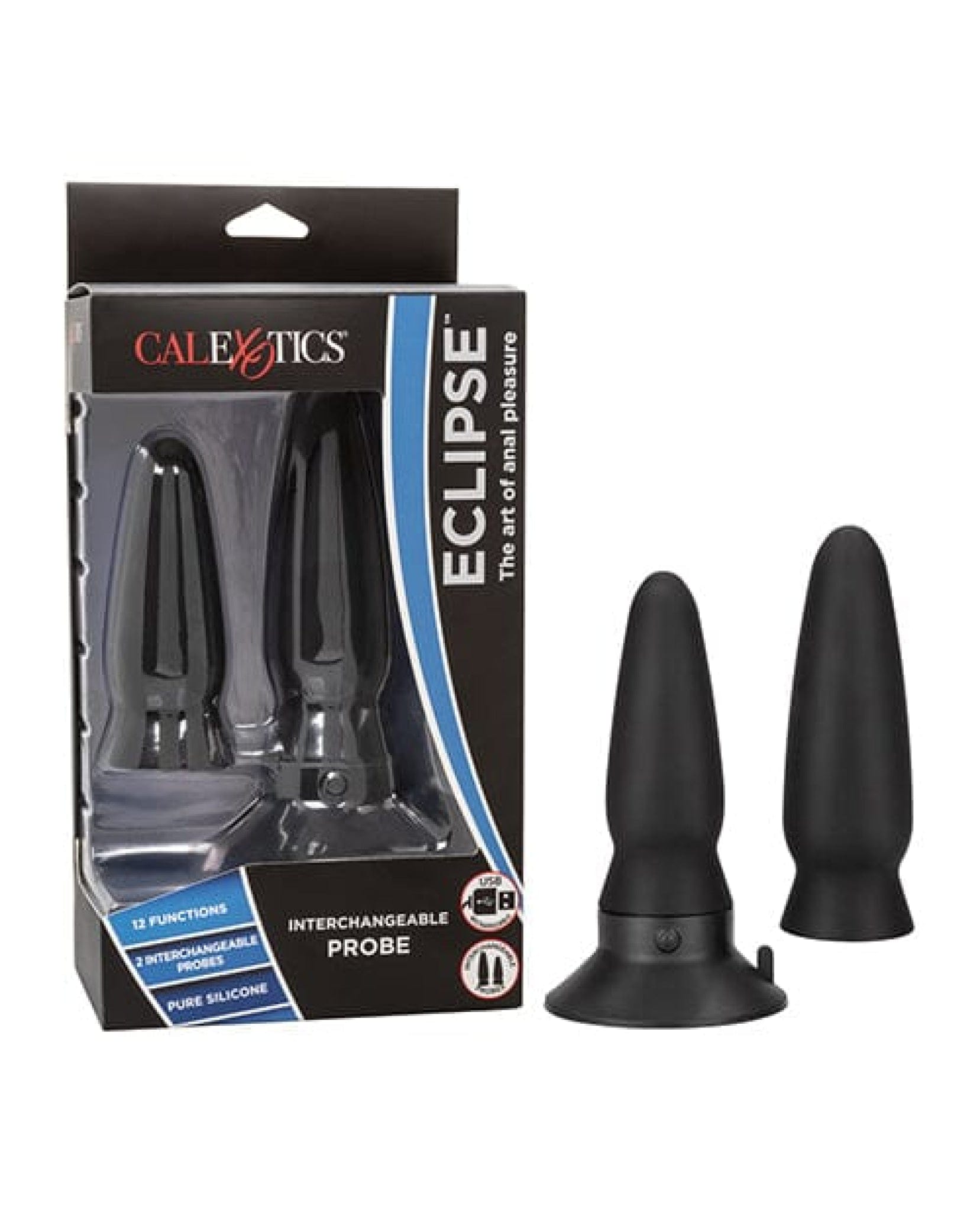 Doll Authority Anal Products Eclipse Interchangeable Probe - Black