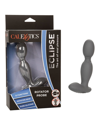Doll Authority Anal Products Eclipse Rotator Probe - Gray