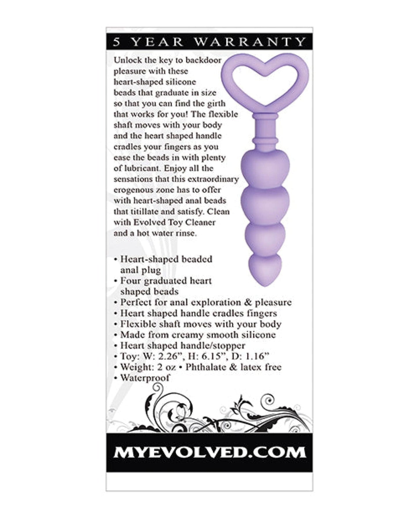 Doll Authority Anal Products Evolved Anal Sweet Treat - Purple