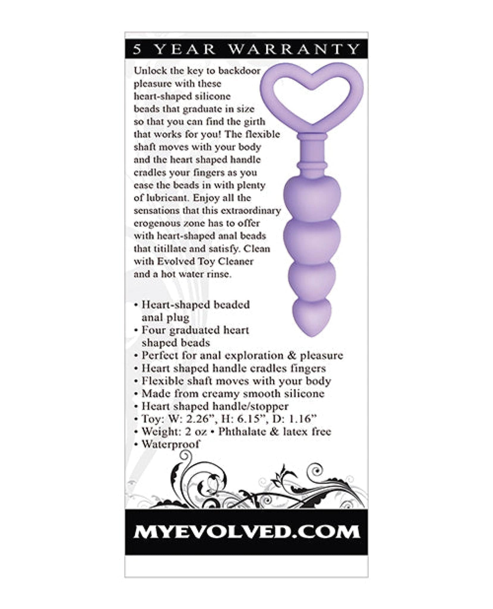 Doll Authority Anal Products Evolved Anal Sweet Treat - Purple