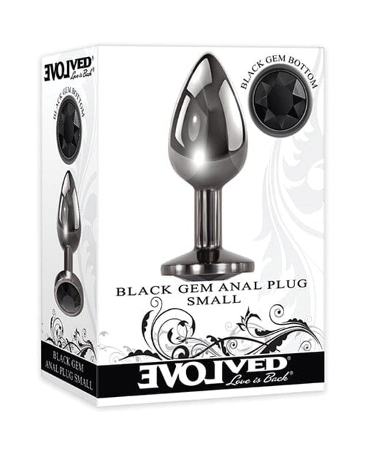 Doll Authority Anal Products Small Evolved Black Gem Anal Plug