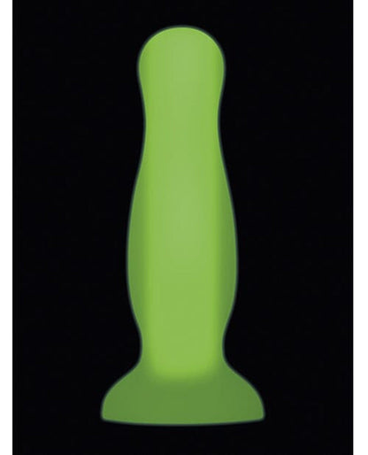 Doll Authority Anal Products Evolved Luminous Anal Plug Large - Green