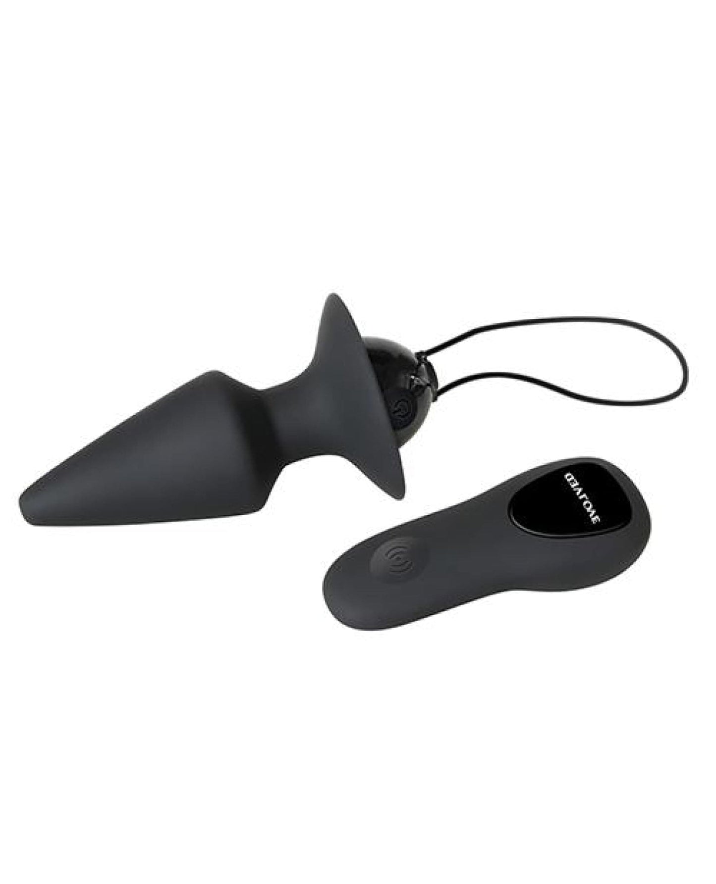 Doll Authority Anal Products Evolved Plug & Play Remote Anal Plug - Black