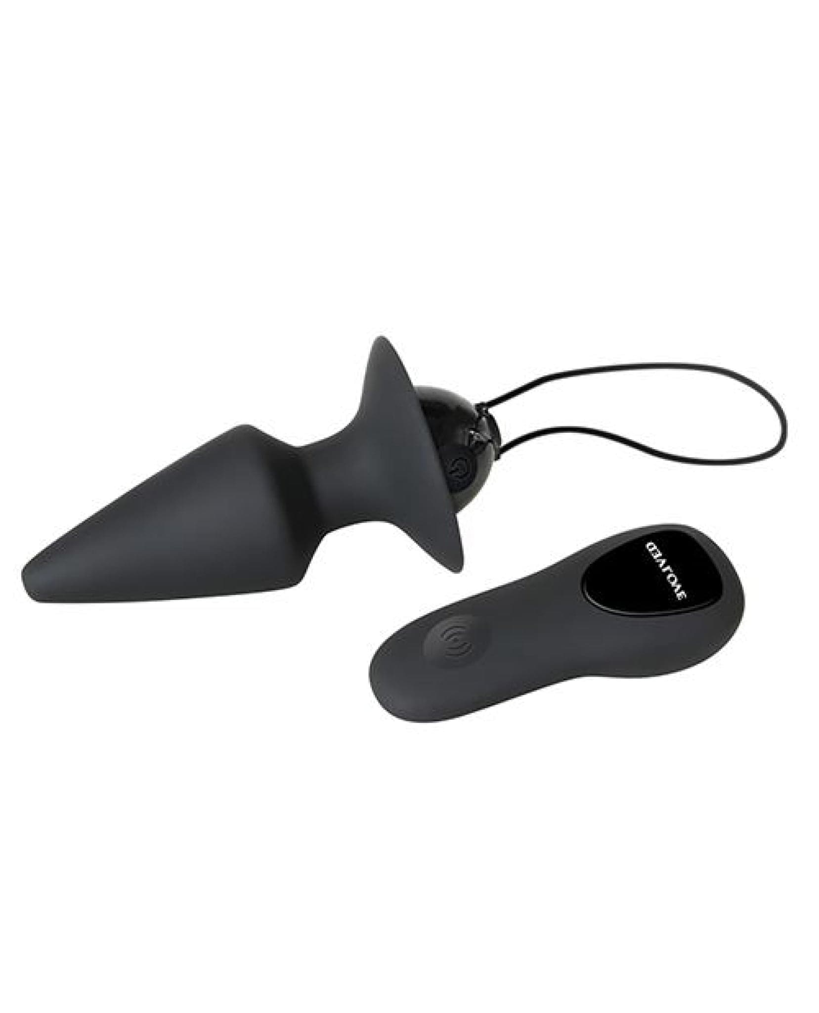 Doll Authority Anal Products Evolved Plug & Play Remote Anal Plug - Black