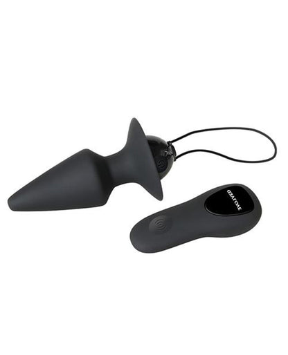 Doll Authority Anal Products Evolved Plug & Play Remote Anal Plug - Black