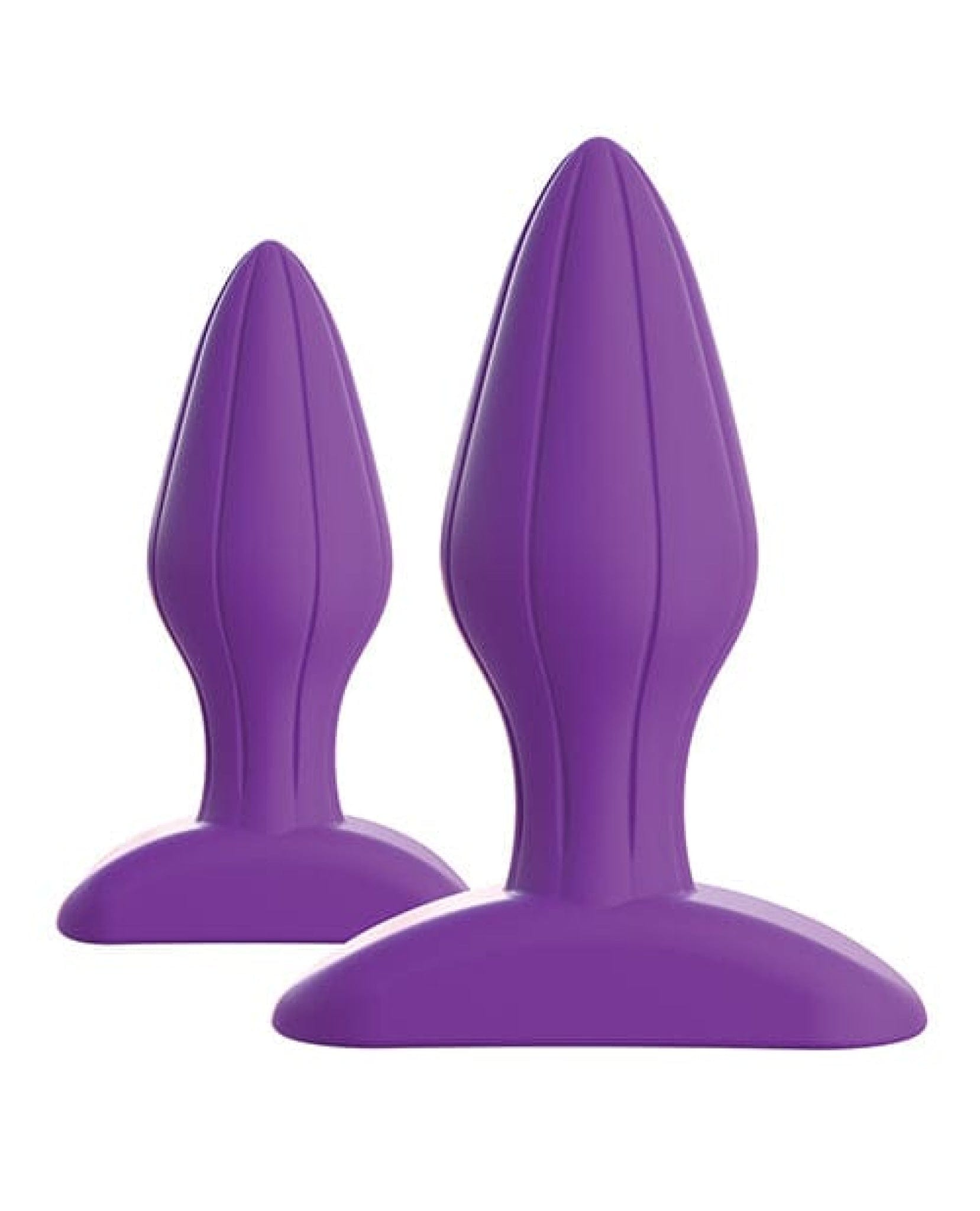 Doll Authority Anal Products Fantasy For Her Designer Love Plug Set - Purple