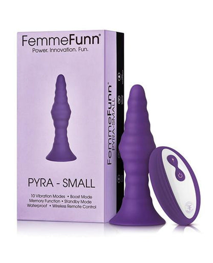 Doll Authority Anal Products Small / Dark Purple Femme Funn Pyra - Dark