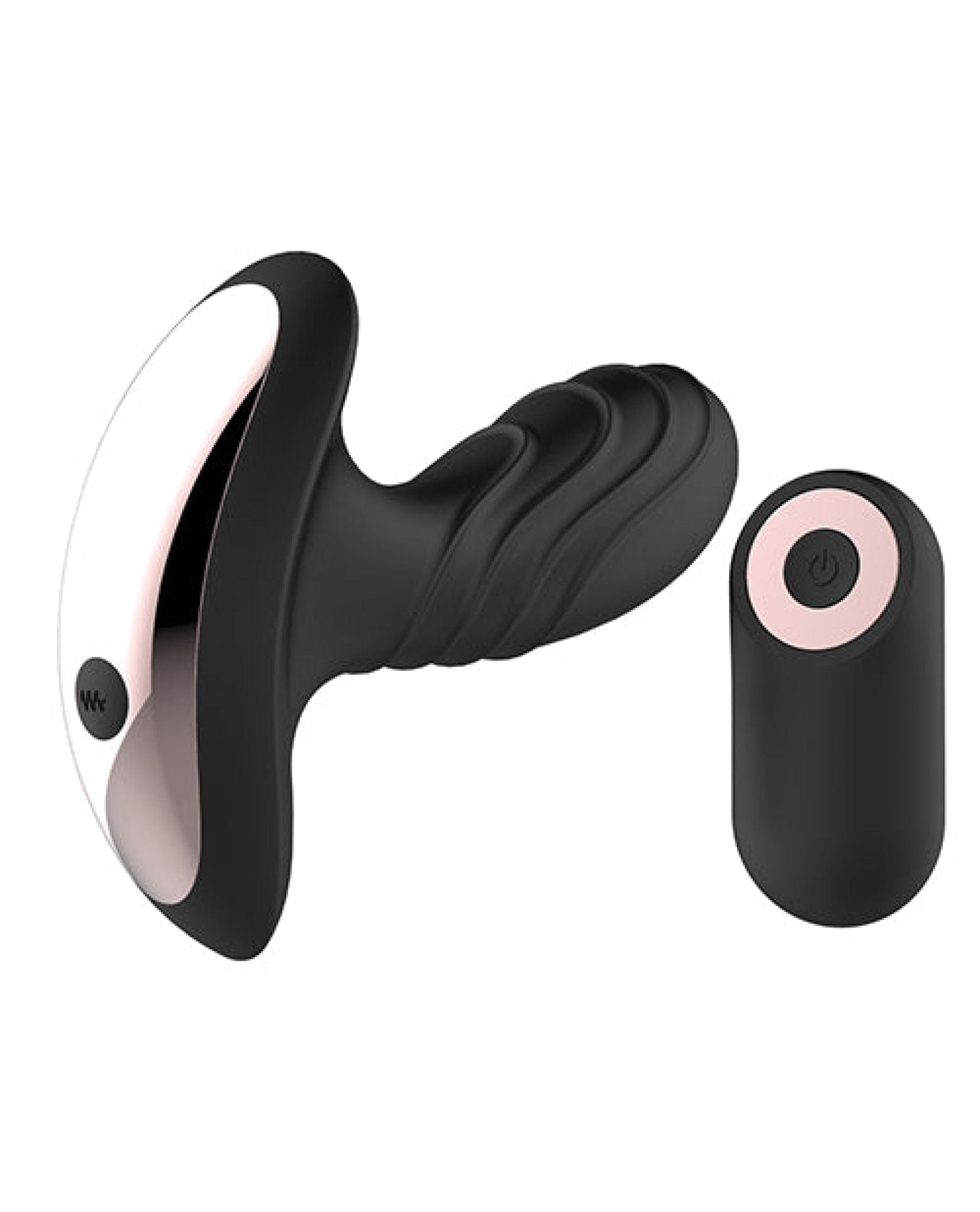Doll Authority Anal Products Gender Fluid Buzz Anal Vibe W-remote - Black