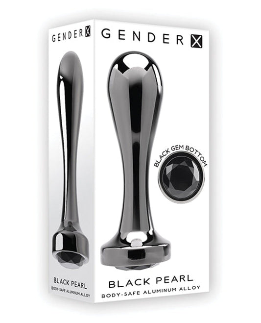 Doll Authority Anal Products Gender X Black Pearl Plug - Black