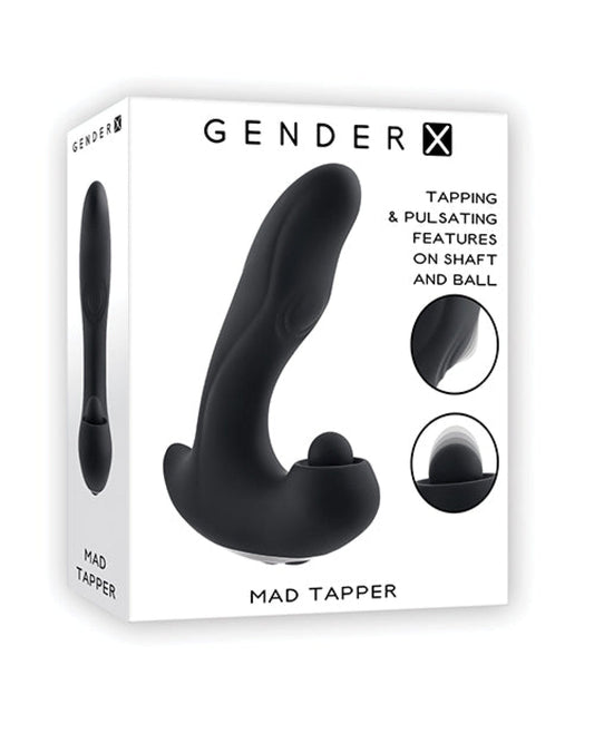 Doll Authority Anal Products Gender X Mad Tapper - Black