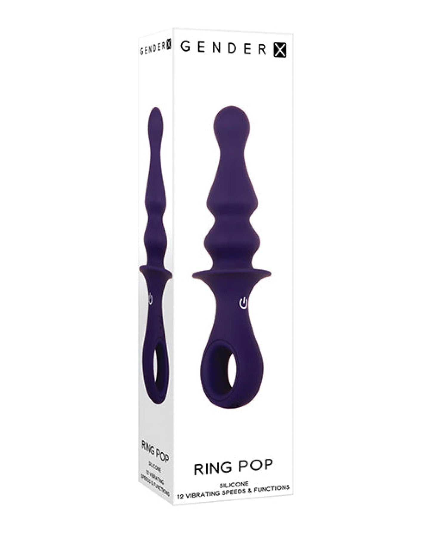 Doll Authority Anal Products Gender X Ring Pop - Purple