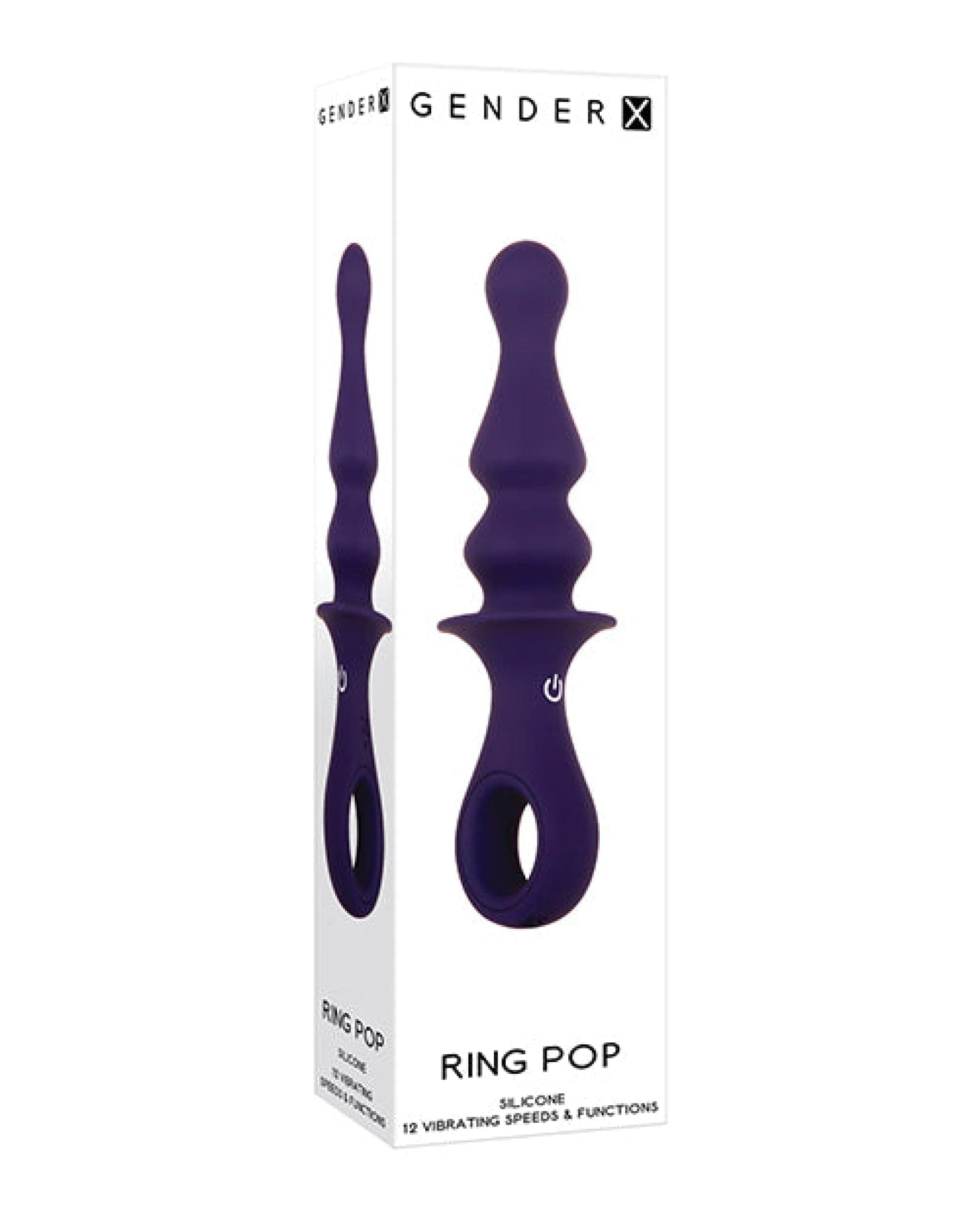 Doll Authority Anal Products Gender X Ring Pop - Purple