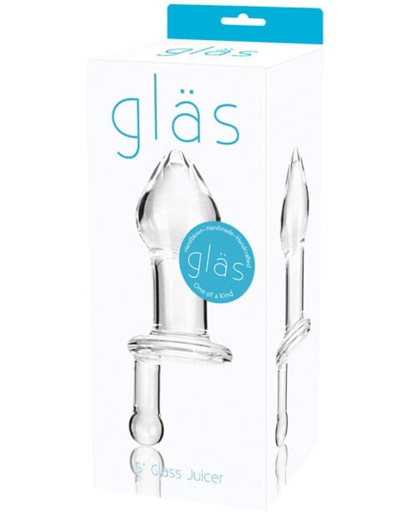Doll Authority Anal Products Glas 5" Juicer - Clear